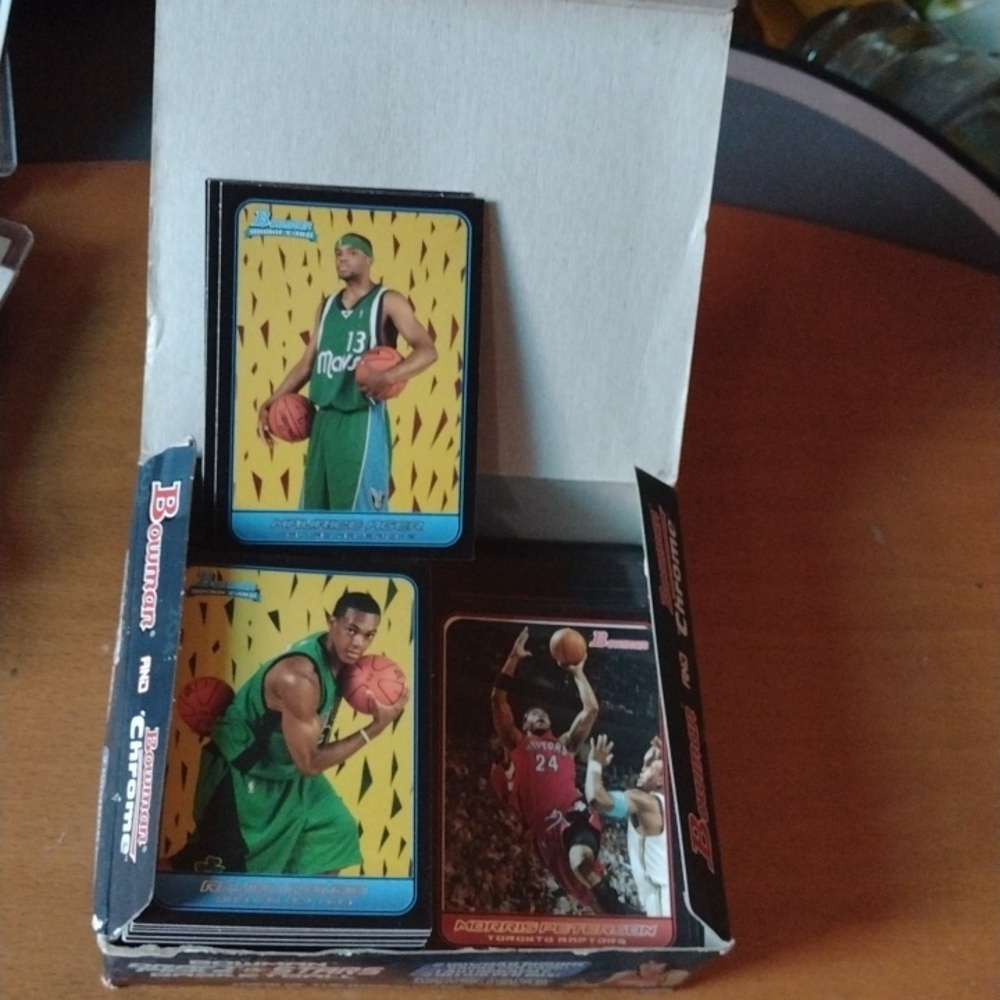 Bowman Basketball cards Box